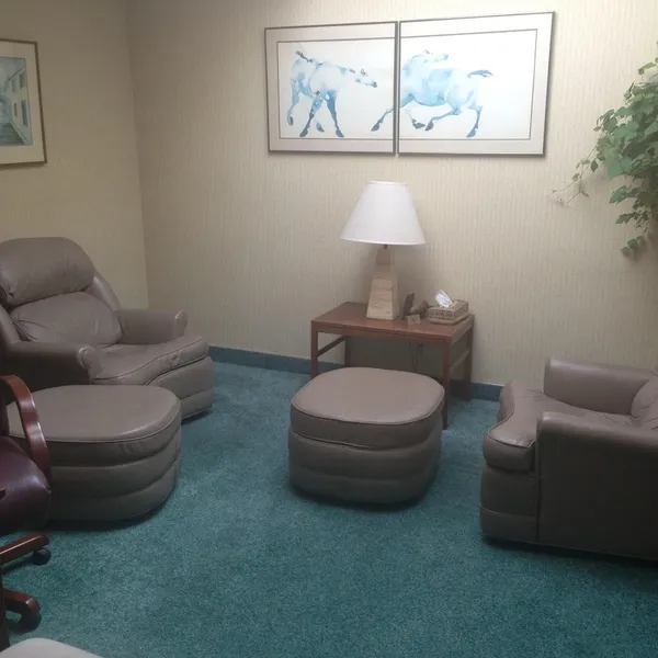 A therapy room in the 2564 State Street suite during its earlier decades as a Carlsbad psychology office